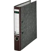 Leitz 180° Ordner Smal A4 52 mm Bruin 2 Ringen 1050 Karton Wolkenmarmer Staand Gerecycled