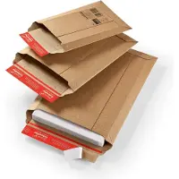 Dinkhauser Kartonagen Golfkartonnen verzendenveloppen, 185 x 270 mm, 20 stuks