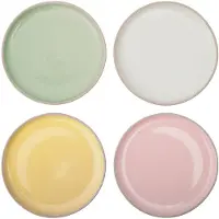 Jamie Oliver Big Love Little Plates Set | 19 cm | 4 stuks | Gemengde kleuren