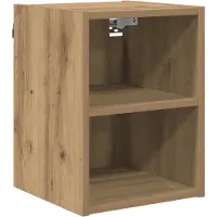 vidaXL Hangkast Artisan Eiken 30 x 29,5 x 40 cm Bewerkt hout