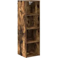 vidaXL Hangkast Rook Eiken 30 x 29,5 x 100 cm Bewerkt hout