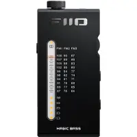 Fiio RR11 - Draagbare Stereoradio - Retro ontwerp - Zwart