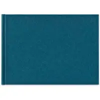 Hama Boekalbum Wrinkled, 24x17 cm, 36 witte pagina's, blauw