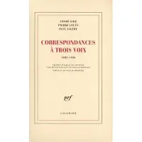 Gallimard Correspondance à trois voix - André Gide
