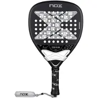 NOX At10 Genius Attack 18k Alumby Agustin Tapia Padel Racket Zilver 360-375 gr