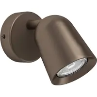 Eglo Camaldoli Spot - GU10 - 8.5 cm - Donker Brons - Kantelbaar