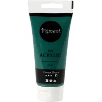 Packlinq Acryl Verf, semi-glanzend, dekkend, donkergroen, 75 ml/ 1 fles