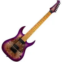 Spira Guitars S-457 TPP Transparent Purple 7-snarige elektrische gitaar