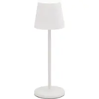 Securiton - Tafellamp Oplaadbaar - Feline | 12-15 hrs Brandduur | Dimbaar | Draadloos | 38cm | Wit