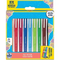 Paper Mate Flair viltstiften | medium punt (0,7 mm) | etui met standaard | diverse kleuren | 10 stuks
