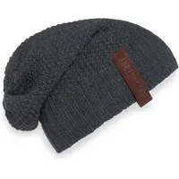 Knit Factory Coco Muts - Antraciet - One Size
