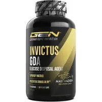 German Elite Nutrition GEN Invictus GDA - Glucose Disposal Agent - Berberine HCL, Cinnulin PF, Gymnema & Alpha-Liponzuur - Ondersteunt Glucosestofwisseling & Insulinegevoeligheid - 120 Vegan Capsules
