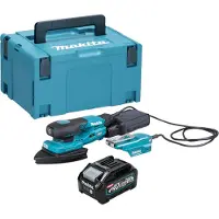 Makita BO 006 CGM101 Accuschuurmachine delta 40 V max. 100 x 150 mm 3,0 mm slag Borstelloos + 1x oplaadbare accu 4.0 Ah + Makpac - zonder lader