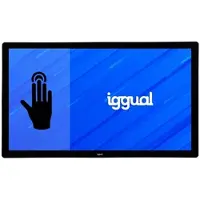 Iggual MTL430HS - Monitor - Aanraakscherm - 43" (109,2 cm) - Zwart