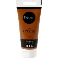 Packlinq Acryl Verf, semi-glanzend, dekkend, raw sienna, 75 ml/ 1 fles