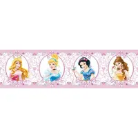 Disney AG Disney Princess rand 5m kinderbehang (vliesbehang, multicolor)
