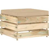 vidaXL Salontafel 102x50x36 cm bewerkt hout wit