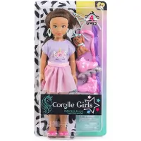Corolle modepop Luna Eenhoorn met accessoires en hond - 28 cm.