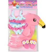 Heless Flamingo Zwemset Poppen Roze 35-45 Cm