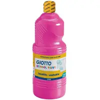 Giotto Schoolverf Kant-en-Klaar Magenta 1L - Makkelijk Afwasbaar