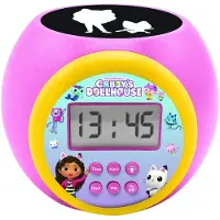 Gabby's Dollhouse - Gabby's Dollhouse - Projectiewekker met Timer & 3 Kleuren