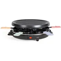 Livoo Racletteapparaat voor 6 personen - LIVOO - DOC207P - 800W - 6 personen - Uitneembare grilldeur -...