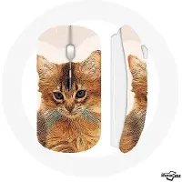 MANIACASE Draadloze muis Somali Ras katten