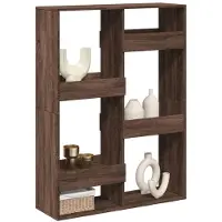 vidaXL Kamerscherm 100x33x135 cm bewerkt hout bruin eikenkleurig