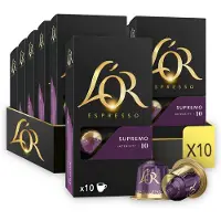 L'OR Espresso Supremo Koffiecups - Intensiteit 10/12 - 10 x 10 capsules