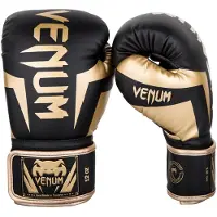 Venum Bokshandschoenen ELITE- Zwart/Goud - 16 oz