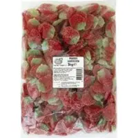 Lutti Zure Aardbeien 3kg - gesuikerde zure aardbeien snoep