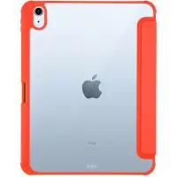 POMOLOGIC BookFold Pencil IPad 2025 11 Inch / 10,9 Inch Hoesje Rood