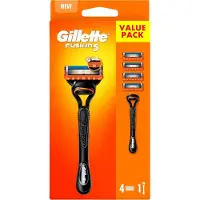 Gillette Fusion5 Scheersysteem + 4 Scheermesjes