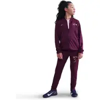 Nike Kylian Mbappé Academy Trainingspak Full-Zip Kids Bordeauxrood Oranje