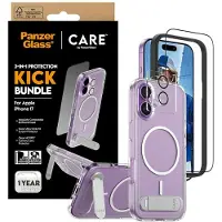 PanzerGlass | CARE by  3-in-1 Kick Bundle iPhone 17 Doorzichtige schermbeschermer Apple 1 stuk(s)