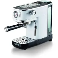 Ariete 1381/14 Moderna - Espressomachine/Pistonmachine - 15 bar - inhoud 1.1 liter - Manometer - wit