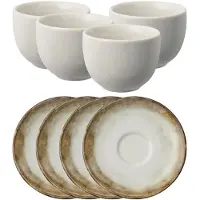 Arthur Krupp Kop & Schotel Porcelain Shade Earth (4-Delig)