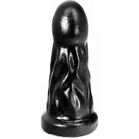 HUNG System Anaal Dildo Castard 22 cm - Zwart