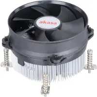 Akasa AK-CCE-7105EP CPU-koellichaam met ventilator Intel LGA 775, Intel LGA 1150, Intel LGA 1151, Intel LGA 1155, Intel LGA 1156