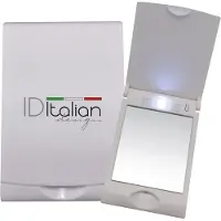 Italian Design IDitalian Design-Taschenspiegel mit LED-Beleuchtun