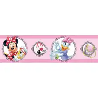 Disney AG Disney Minnie & Daisy rand 5m kinderbehang (vliesbehang, multicolor)