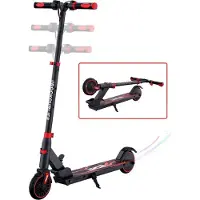RCB Elektrische Step Kinderen - Kinderstep Inklapbaar - 250W - 20km/u - 5.5" Wielen - Rood