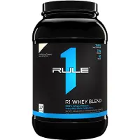 Rule One Proteins Regel Et - R1 Whey Blend, Vanille-ijs - 891g(Note: "Vaniljeis" is the correct Dutch translation for "vanilla ice cream")
