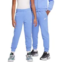 Nike Sportswear Club Fleece Joggingbroek Kids Paarsblauw Wit