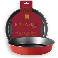Ibili Hoge Karamelvorm 28 Cm Rood