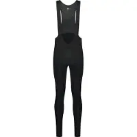 Bbb Cycling Thermal Essence Lange Fietsbroek Heren met Zeem en Bretels - Thermo Wielrenbroek - Fiets Broek Winter- Zwart - Maat XXL - BBW-441