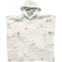 Miniland Muslin Poncho Wit Kinderen