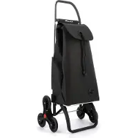 Rolser shopping trolley - IMAX Tweed (Negro / RD6)
