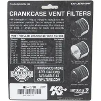 K&N Engineering K&N Universal Chrome Filter 1 3/8 inch FLG / 2 1/2 inch Base / 2 inch Top / 2 1/4 inch Height