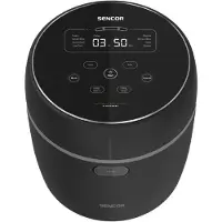 Sencor Rijstkoker - SENCOR - SRM 0671BK - 350 W - 0,6 L - Zwart